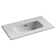 SANCOS CN7029 Раковина мебельная накладная Compact 710x395x170, цвет белый CN7029