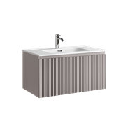 SANCOS Тумба подвесная Snob R 1.0 790х445х406, c одним ящиком оснащенным доводчиками, Doha Soft , арт.SNR1.080SM SNR1.080SM