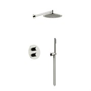 SANCOS Душевой комплект с термостатом Etna, с внутренней частью, брашированный никель, PVD покрытие, арт. SC9010BN SC9010BN