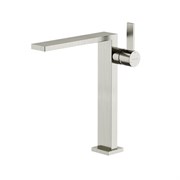 SANCOS Смеситель для раковины высокий Linn, брашированный никель, PVD покрытие, арт. SC9020BN SC9020BN