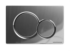 CERAMICA NOVA Кнопка смыва Balance, клавиши Sphere, цвет хром, арт. CN12-003CH CN12-003CH