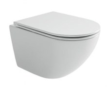 CERAMICA NOVA Унитаз подвесной Alba торнадо 3.0 сиденье микролифт белый CN11005T CN11005T