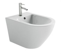 CERAMICA NOVA Биде подвесное Whirl с крепежом для скрытого монтажа белый CN11008 CN11008