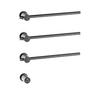 TIMO Полотенцесушитель электрический, встроенный Saona черное золото (030/18SM) 030/18SM