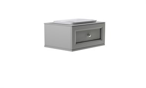 ASTRA-FORM Тумба подвесная Классик 80см 1ящ NCS S 3502-Y мат., раковина Ретро бел глянц, столешница Solid в цвете 4631177715501