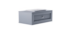 ASTRA-FORM Тумба подвесная Классик 90см 1ящ NCS S 3005-R80B мат., раковина Ретро бел глянц, столешница Solid в цвете 4631177715556
