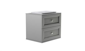 ASTRA-FORM Тумба подвесная Классик 70см 2ящ NCS S 3502-y мат., раковина Ретро бел глянц, столешница Solid в цвете 4631177715686