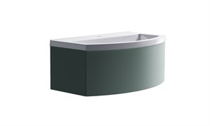 ASTRA-FORM Нижний шкаф Венеция2.0  80 с 1 ящиком  зеленый (NCS S 3005-B80G матовый) + Раковина 