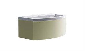 ASTRA-FORM Нижний шкаф Венеция2.0 100 с 1 ящиком бежевый (RAL1013 матовый)  + Раковина 