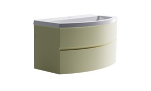 ASTRA-FORM Нижний шкаф Венеция2.0  80 с 2 ящиками  бежевый (RAL1013 матовый) + Раковина 