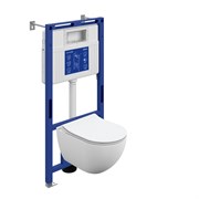 CERSANIT Комплект BRASKO SMART DPL EO slim инсталляция AQUA 50 PRIME М LP A69315