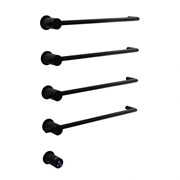 ABBER Полотенцесушитель электрический  Charme AH4004MB черный матовый AH4004MB