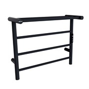 ABBER Полотенцесушитель электрический  Standard AH4614MB черный матовый AH4614MB