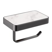 ABBER Бумагодержатель с полкой для телефона Westen AA1730NG никель AA1730NG