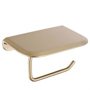 ABBER Бумагодержатель с полкой для телефона Nord AA1530G золото матовое AA1530G