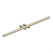 ABBER Полотенцедержатель двойной Osten 316 AA1855BG золото брашированное AA1855BG