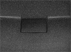 AQUATON Крышка выпуска раковины Лондри 1050, цвет графит 1A722335LH210 1A722335LH210