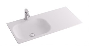 AQUATON Раковина Бланш 1050 белая левая 1A742131B101L 1A742131B101L