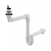 AQUATON Сифон для раковины местосберегающий ZRU9307585 ZRU9307585