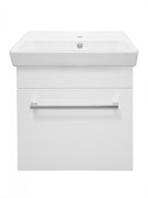 AQUATON Тумба под раковину Поль 50 белый 1A263701PF010 1A263701PF010
