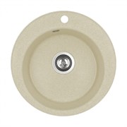 AQUATON Мойка для кухни Шелли круглая шампань 1A734732SS290 1A734732SS290