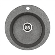 AQUATON Мойка для кухни Шелли круглая серый 1A734732SS230 1A734732SS230