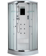 TIMO Lux T-7709 душевая кабина 90*90*225, турецкая баня хамам T-7709-T-STUN