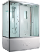 TIMO Lux T-7750 душевая кабина 150*88*220, турецкая баня хамам T-7750-T-STUN