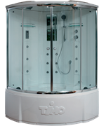 TIMO Lux T-7755 душевая кабина 150*150*230, турецкая баня хамам T-7755-T-STUN