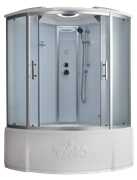 TIMO Standart Т-6625 Silver F душевая кабина (120*120*220), турецкая баня хамам T-6625SF-T-STUN