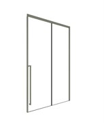 TIMO Душевая дверь TDSS-140/13C-8L, раздвиж 1400*2000, проф никель, стекло проз 8 мм T50L