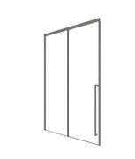 TIMO Душевая дверь TDSS-140/13C-8R, раздвиж 1400*2000, проф никель, стекло проз 8 мм T50R