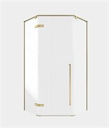 TIMO Душевой угол TTSSP-90/17C-8, распаш 900*900*2000, проф мат золото, стекло проз 8 мм T68