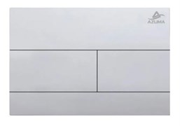 AZUMA Slim14 Кнопка для инсталляции AZU013.02 хром глянец, пластик AZU013.02