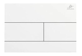 AZUMA Slim19 Кнопка для инсталляции AZU013.16 белая матовая, пластик AZU013.16