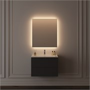 SANCOS Square 2.0 Зеркало для ванной комнаты 800х700 led подсветка 2700K/4000K/5000K SQ2.800 SQ2.800