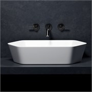 ABBER Раковина накладная Rechteck AC2223 белая AC2223