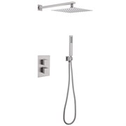 ABBER Душевая система Daheim AF8251SP скрытого монтажа без излива, термостат, сатин AF8251SP