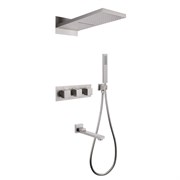 ABBER Душевая система Daheim AF8253SP скрытого монтажа с изливом, термостат, хром AF8253SP