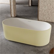 ABBER Ванна из искусственного камня Stein AS9601MS песочная матовая AS9601MS