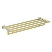 AQUAme AQM7305BG  Tivoli  Полка для полотенец 600мм, золото шлифованное AQM7305BG