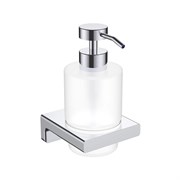 AQUAme AQM7312CR  Tivoli  Диспенсер для жидкого мыла, латунь/матовое стекло, хром AQM7312CR