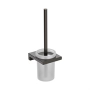 AQUAme AQM7313GM Tivoli  Туалетный ершик настенный, матовое стекло, металл AQM7313GM