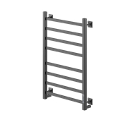 VECONI Полотенцесушитель электрический Barro-A, 50/80, черный B8050B-A