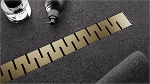 VECONI Душевой лоток Stesso Line Gold 800 VSL800G