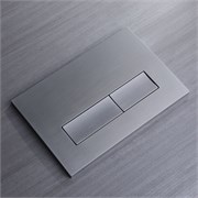 VECONI Кнопка смыва FLUSH V1, FLV1-GM, 240х162х9, пластик, оружейная сталь матовая FLV1-GM