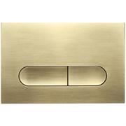 VECONI Кнопка смыва FLUSH V3, FLV3-G, 240х162х9, пластик, золото брашинг FLV3-G