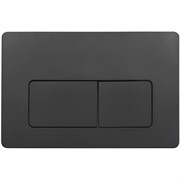 VECONI Кнопка смыва FLUSH V5, FLV5-B, 240х162х9, пластик, черный матовый FLV5-B
