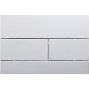 VECONI Кнопка смыва FLUSH V7, FLV7-C, 240х162х10, пластик, хром глянец FLV7-C