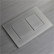 VECONI Кнопка смыва FLUSH V8, FLV8-GM, 240х162х7, пластик, оружейная сталь матовая FLV8-GM